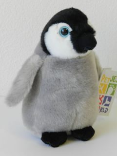 Obrázek z Tučňák mládě plyš 16cm(6) 
